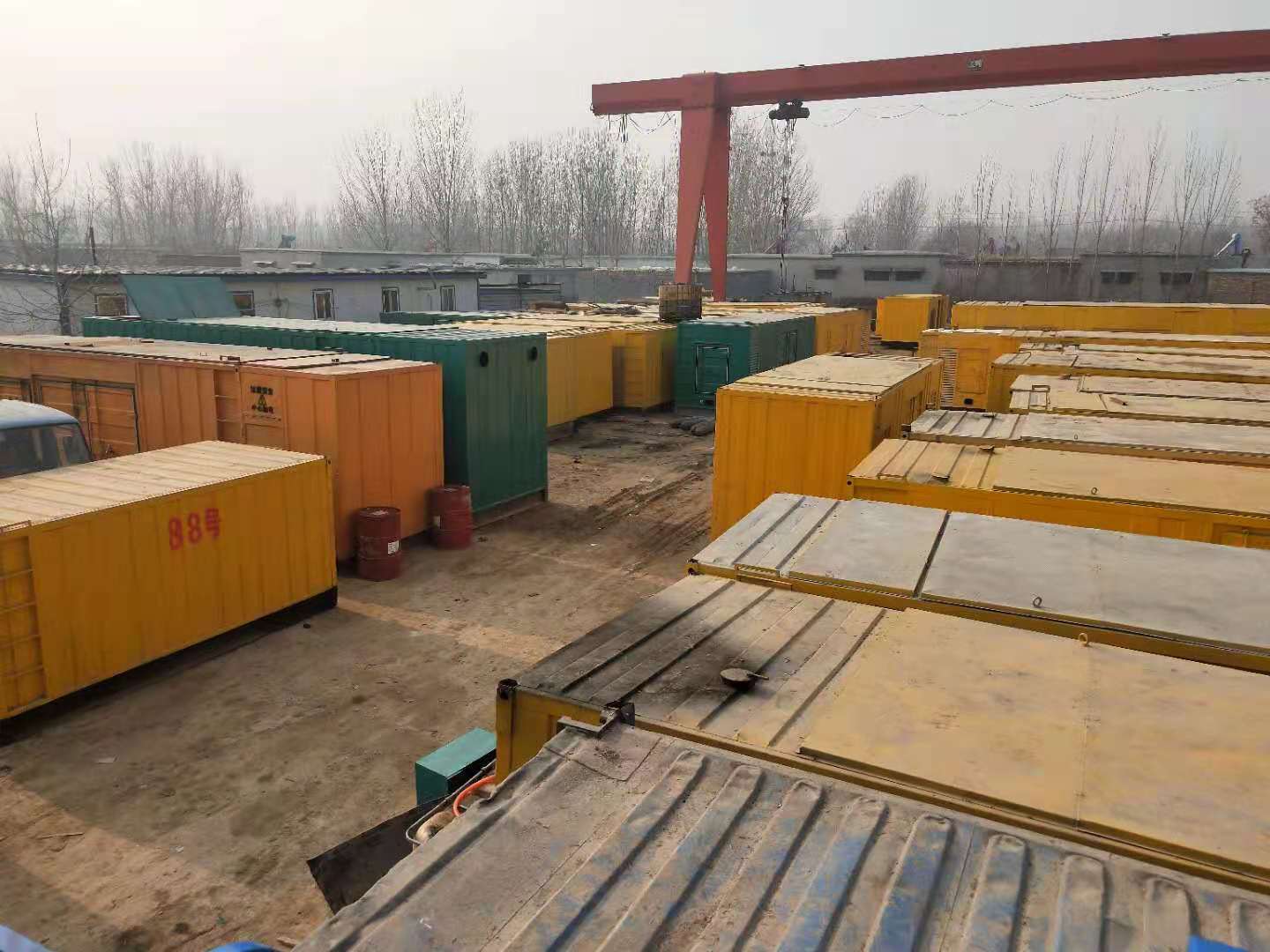 丰城租赁发电机-灰尘、风沙对柴油发电机组造成哪些不良影响?